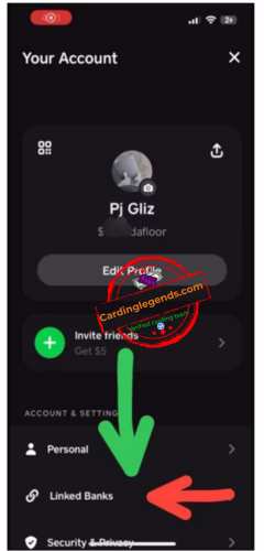 CashApp carding method
